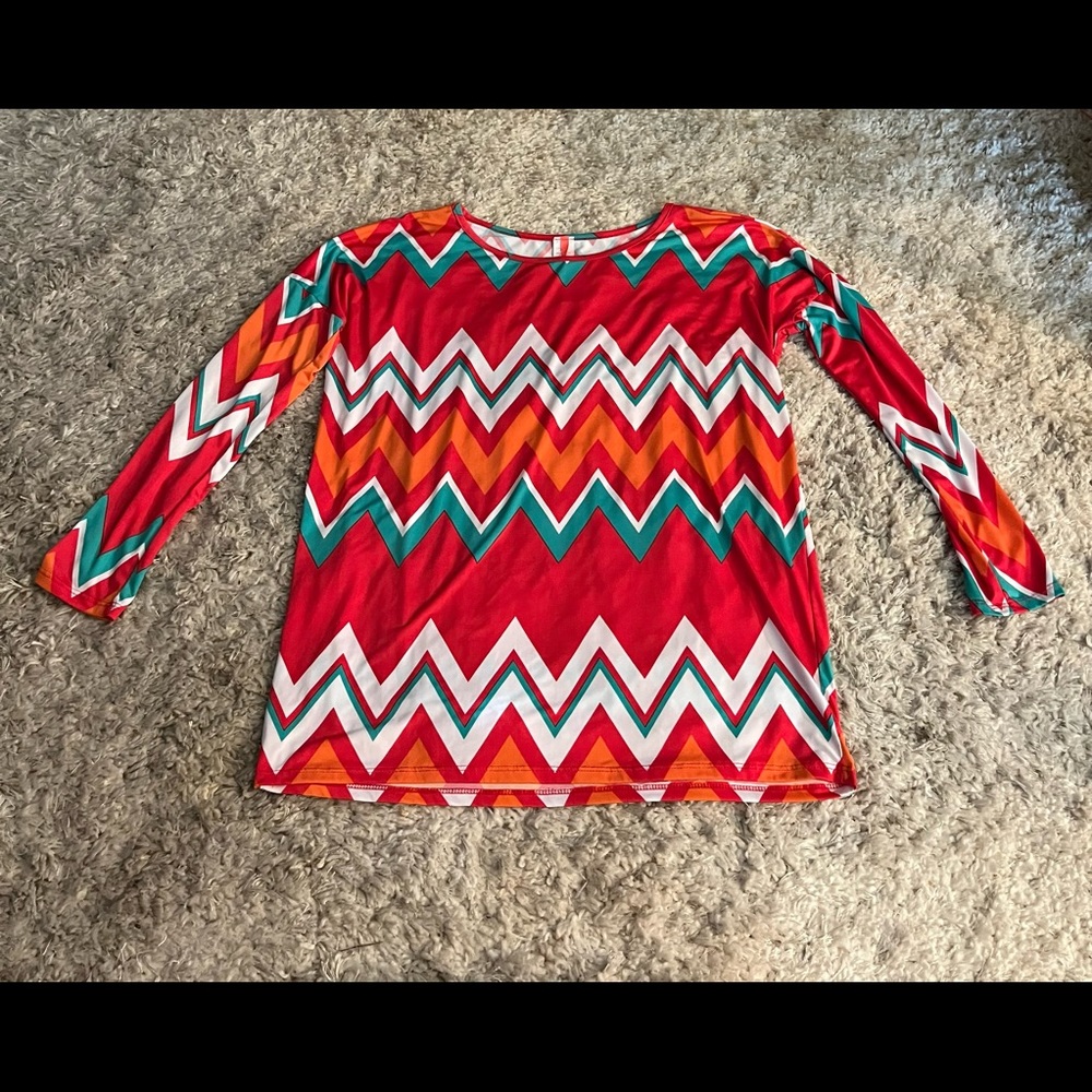 Si Style chevron top